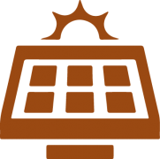 brown-solar-panel-icon